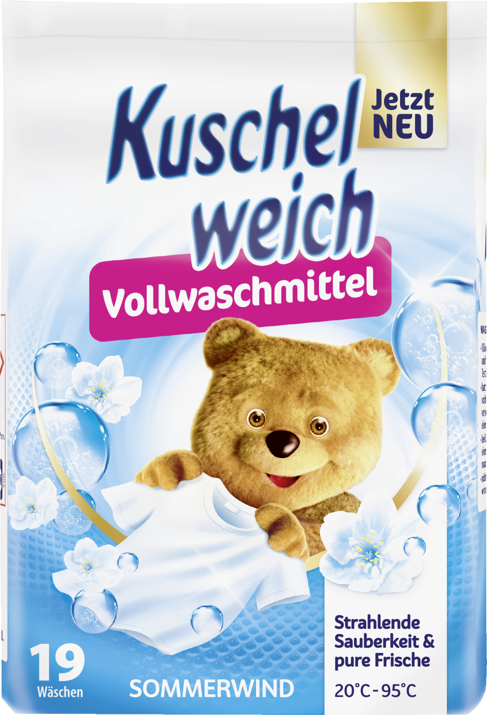 Kuschelweich Vollwaschmittel Sommerwind Pulver 19WL
