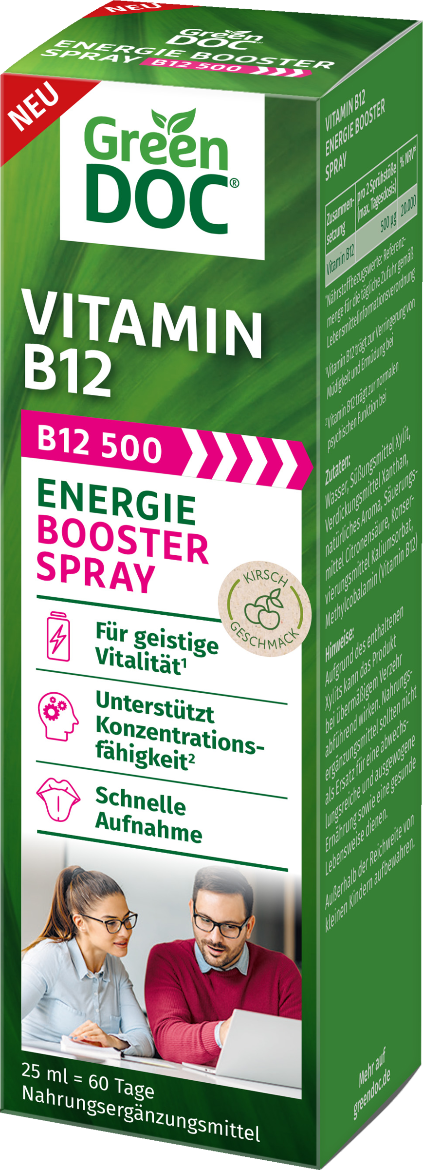 GreenDoc Vitamin B12 Energy Booster Spray online kaufen rossmann.de