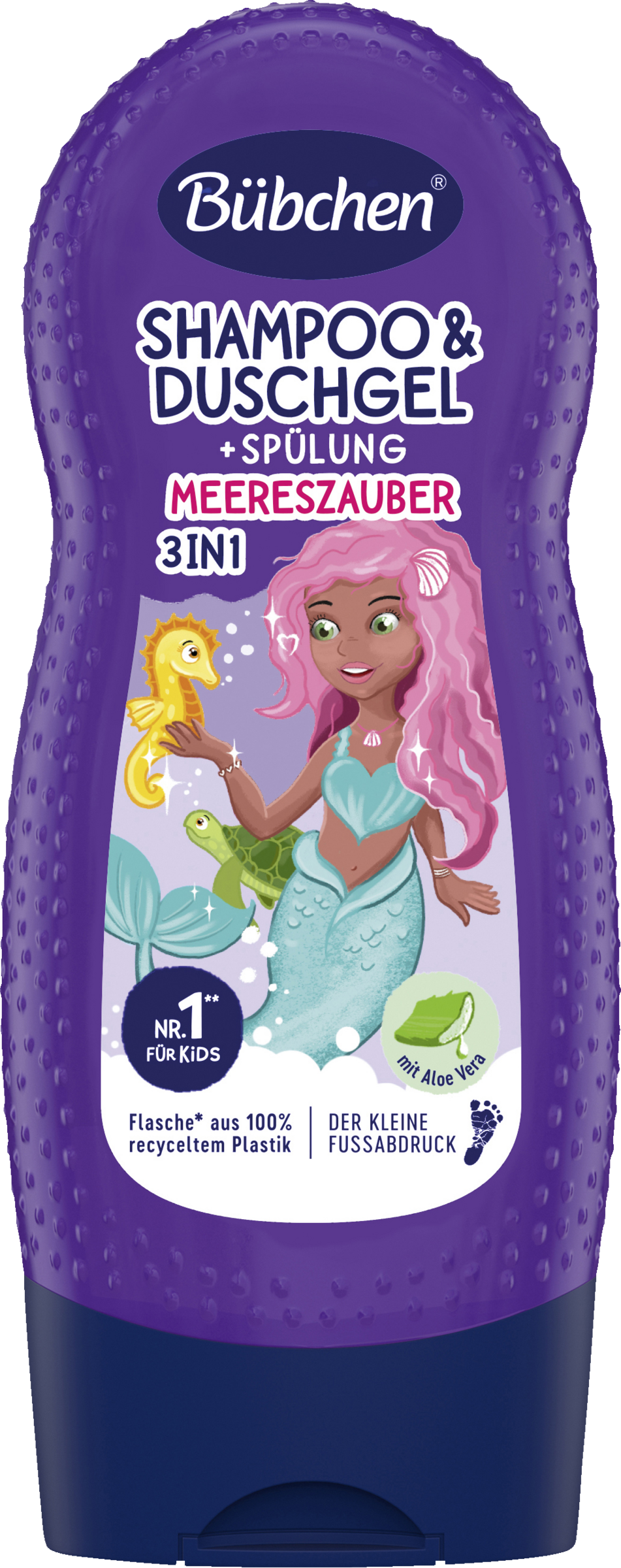 Bübchen Kids 3in1 Shampoo & Duschgel + Spülung Meereszauber