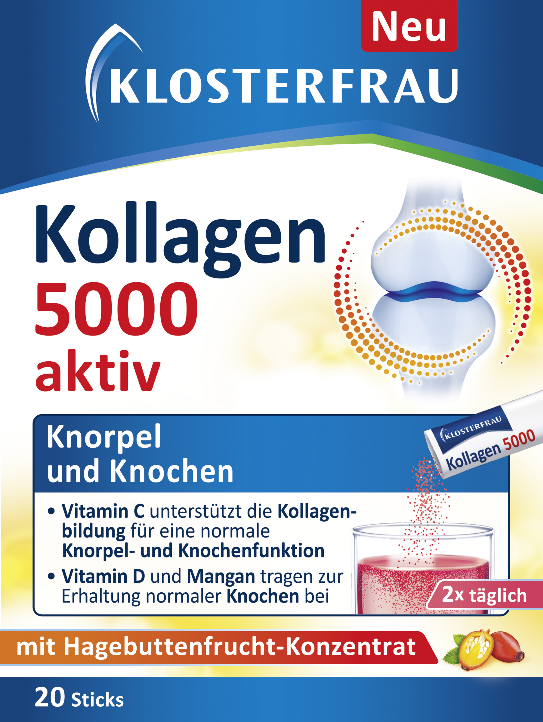 Kollagen 5000 aktiv Sticks