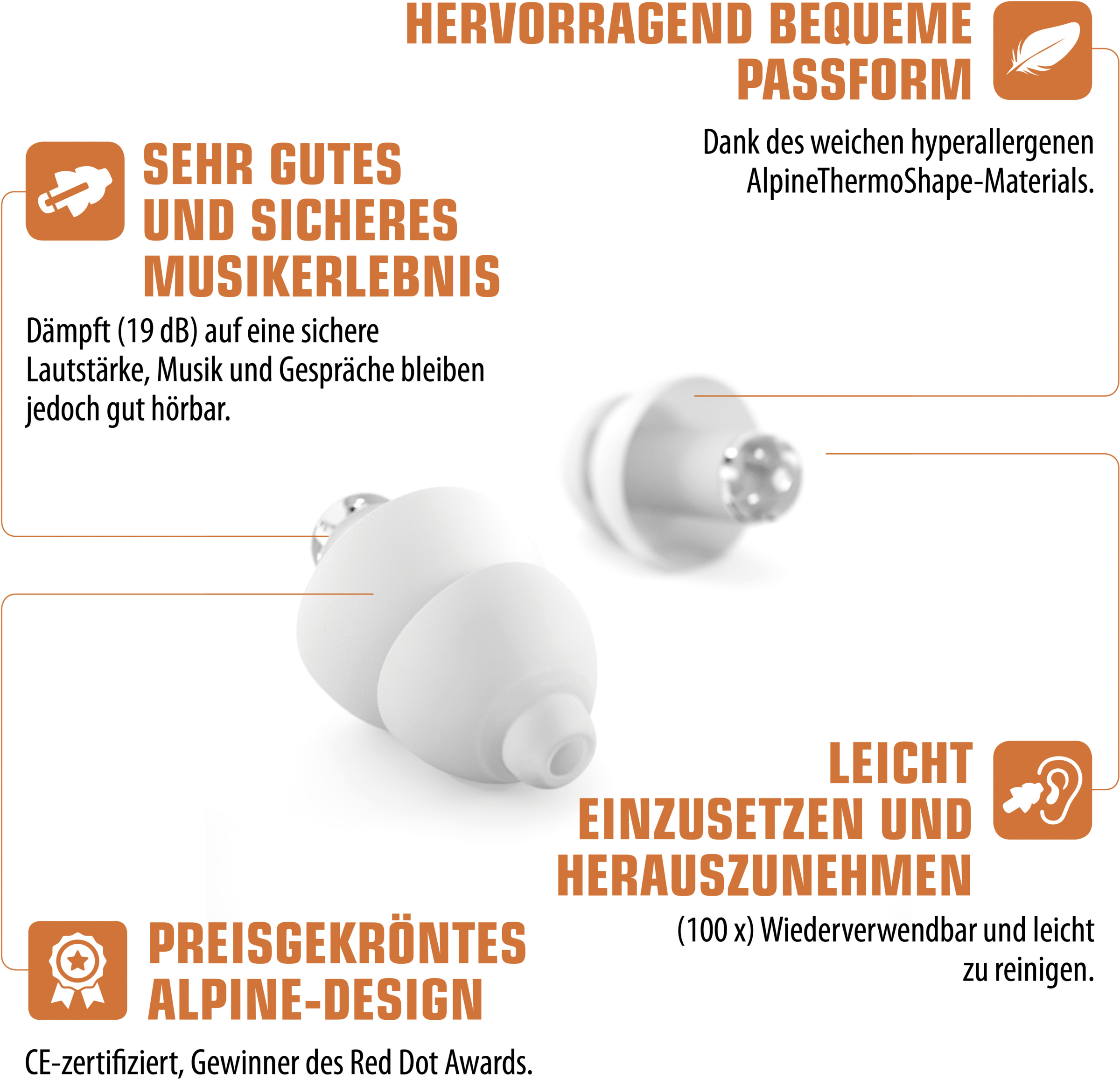 سدادات أذن PartyPlug 5