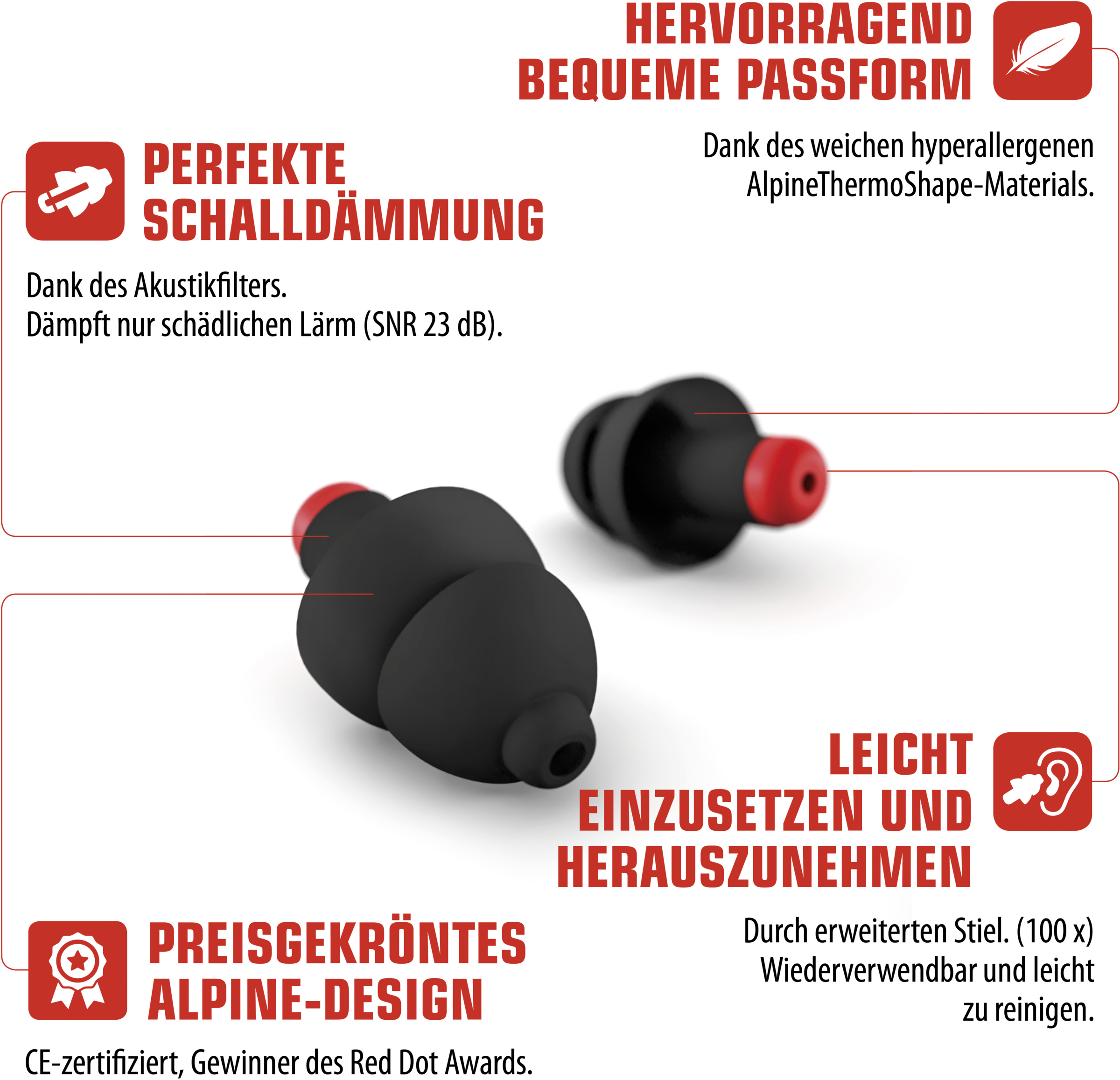 سدادات أذن WorkSafe 4