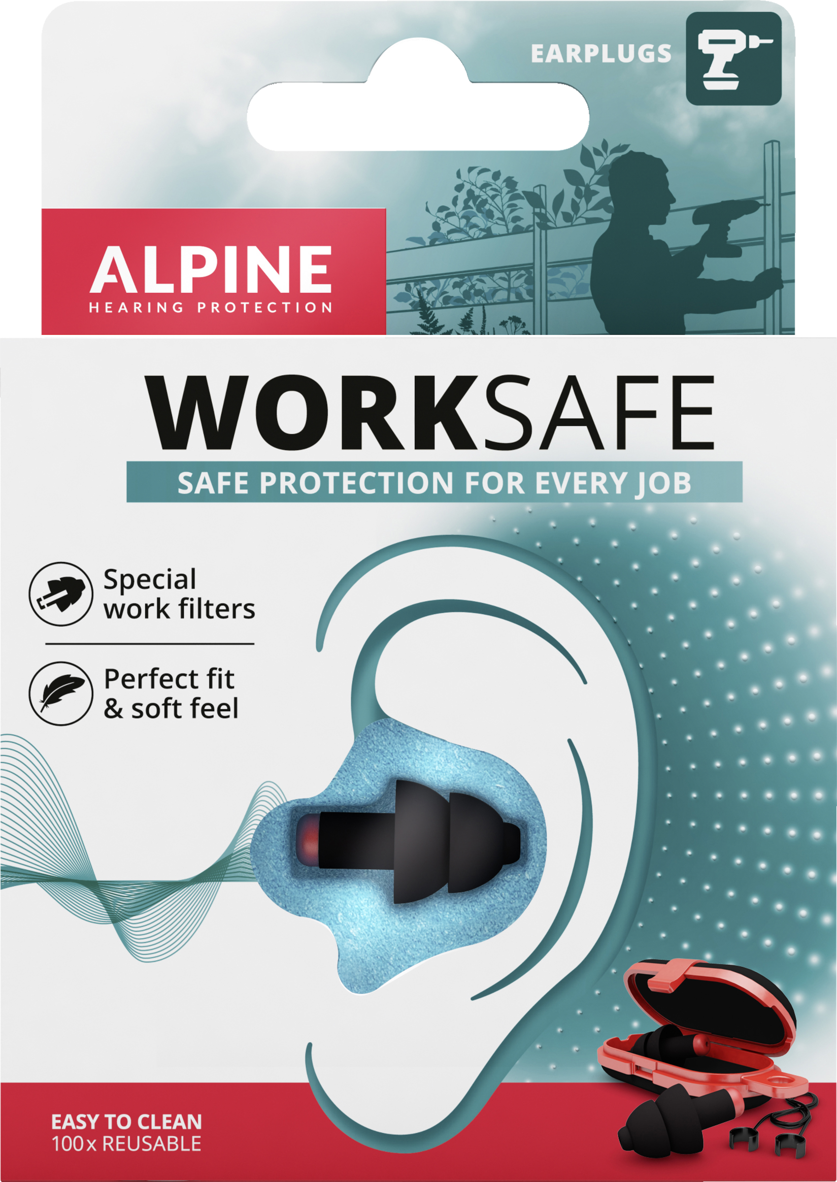 Alpine WorkSafe Ohrenstöpsel