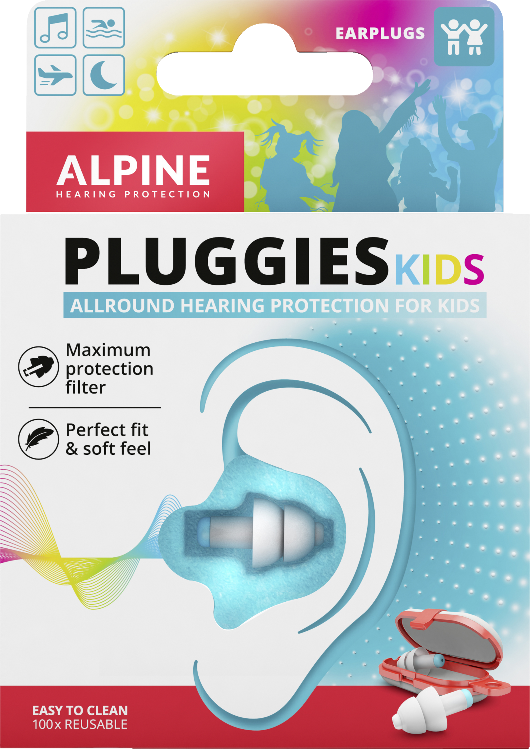 سدادات الأذن Pluggies Kids