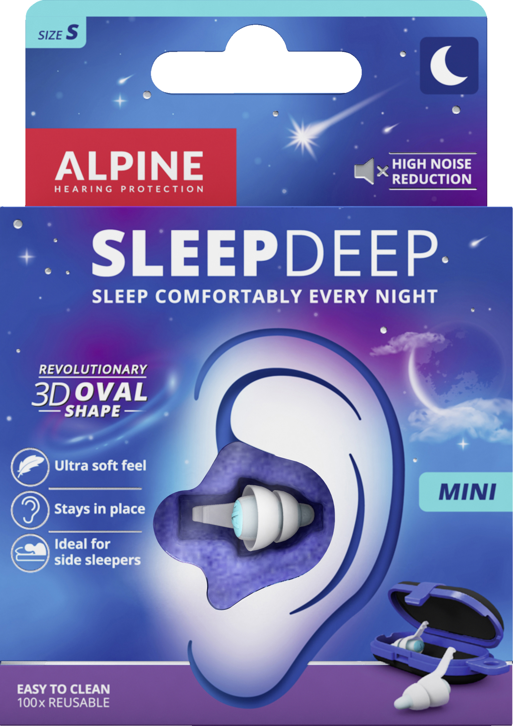 Alpine SleepDeep Ohrenstöpsel Gr. S