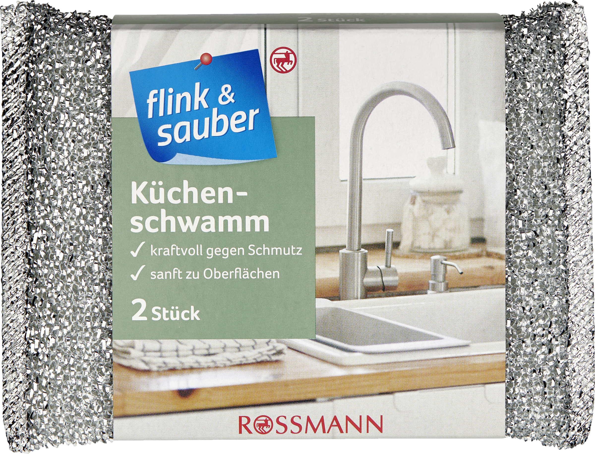 flink & sauber Küchenschwamm