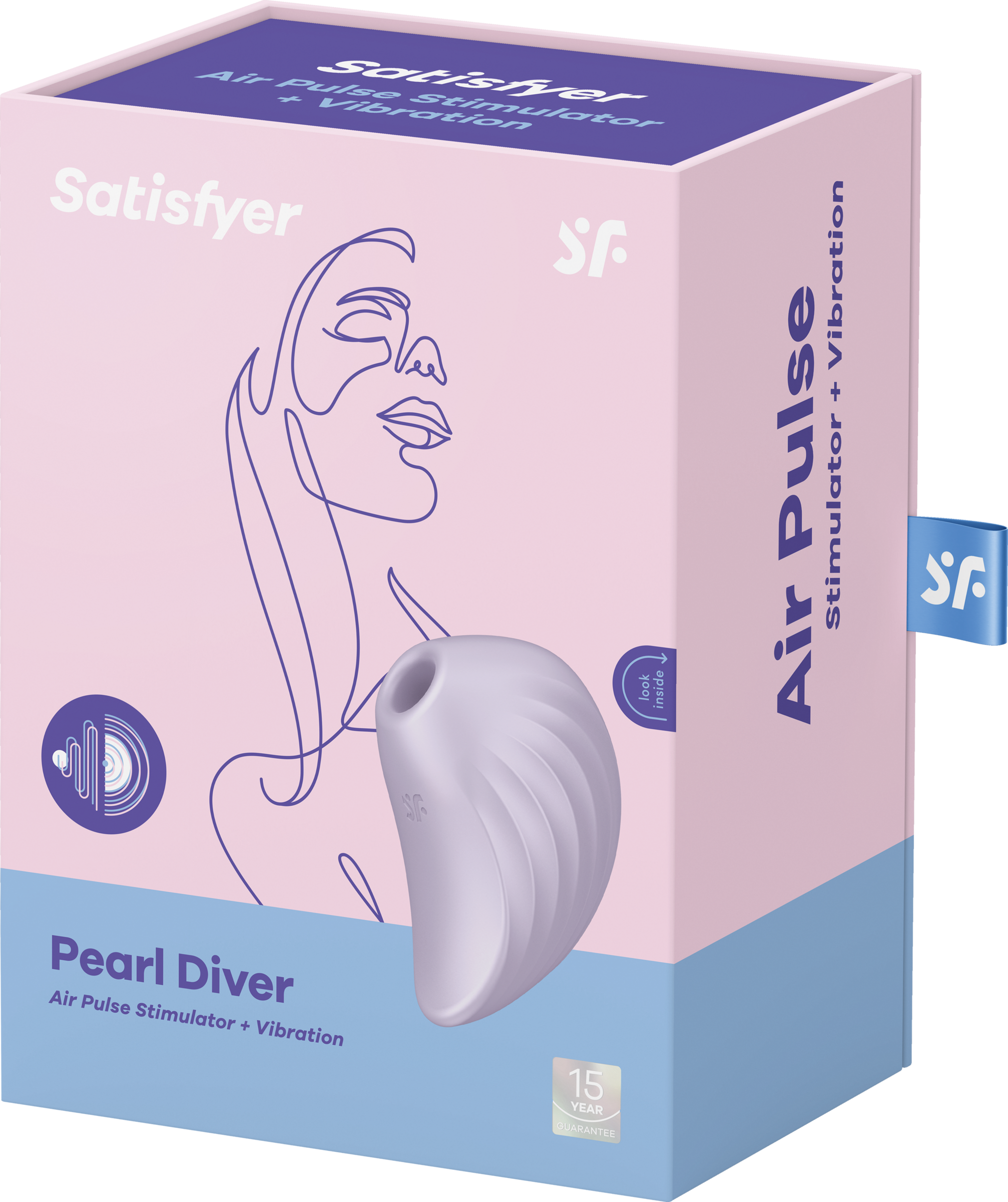 eis.de Satisfyer Pearl Diver Air Pulse Stimulator +  Vibration