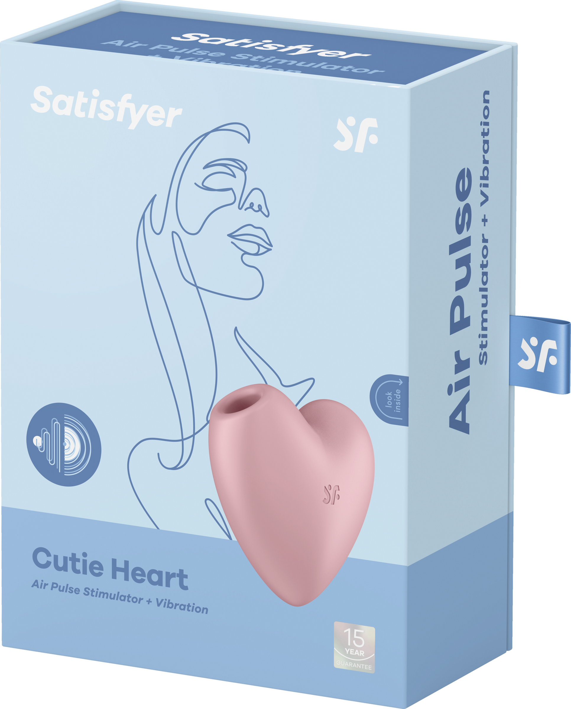 eis.de Satisfyer Cutie Heart Air Pulse Stimulator +  Vibration