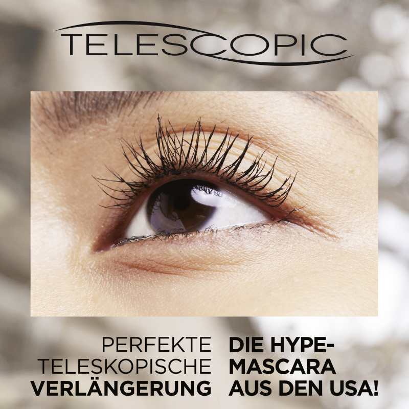 L’Oréal Paris Telescopic Gold Mascara 01 black online kaufen rossmann.de