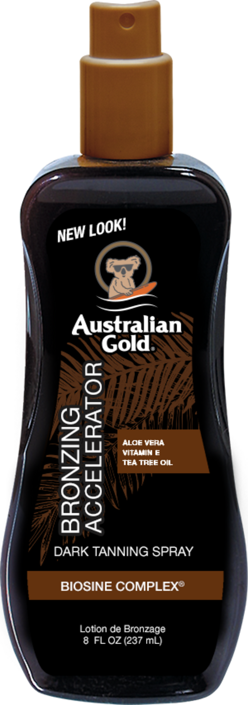 Australian Gold Accelerator Spray Gel mit Bronzer