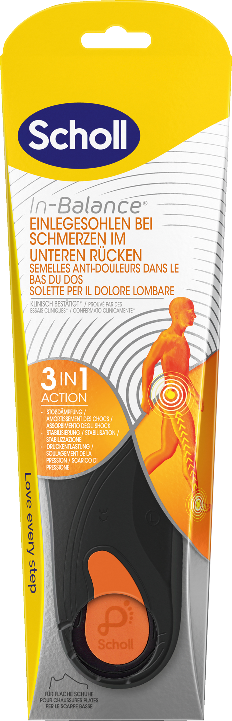 Scholl In-Balance Einlegesohlen Größe 42,5-45