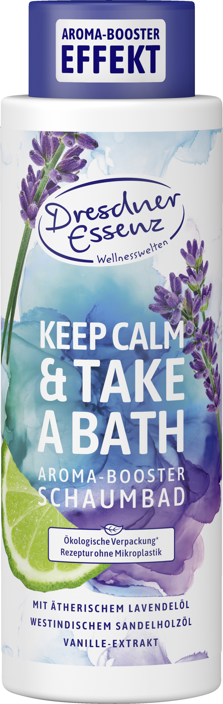 Dresdner Essenz Aroma-Booster Schaumbad Keep Calm & Take a Bath