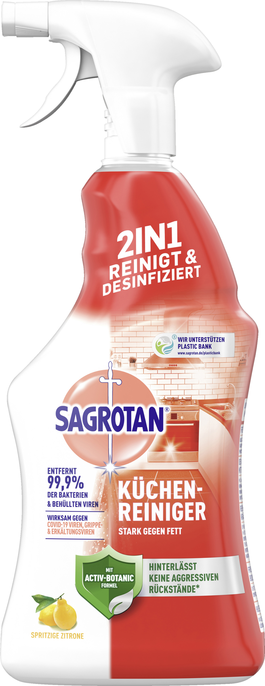 Sagrotan Küchen-Reiniger Spritzige Zitrone