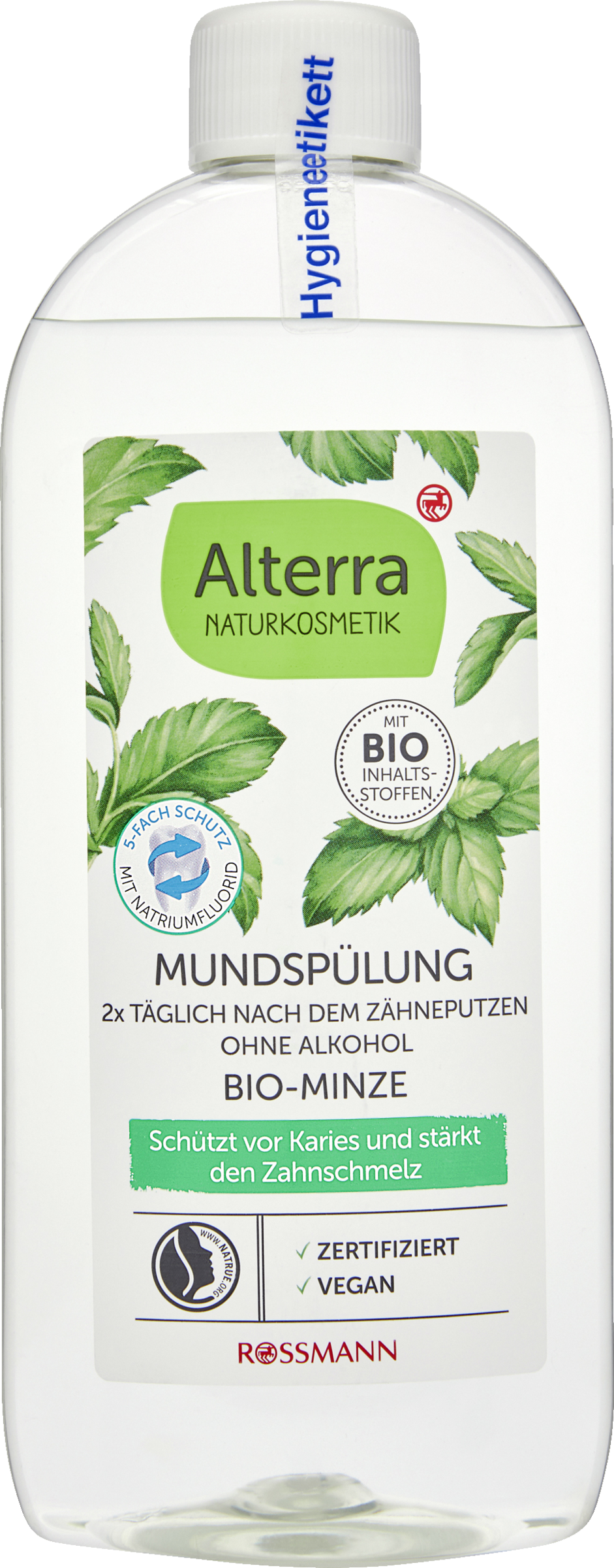 غسول فم بالنعناع العضوي