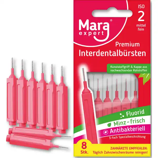 فرشاة ما بين الأسنان فاخرة ISO 2 متوسطة الدقة