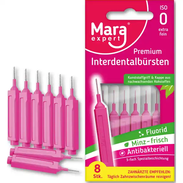 فرشاة ما بين الأسنان بريميوم ISO 0 رفيعة جدًا