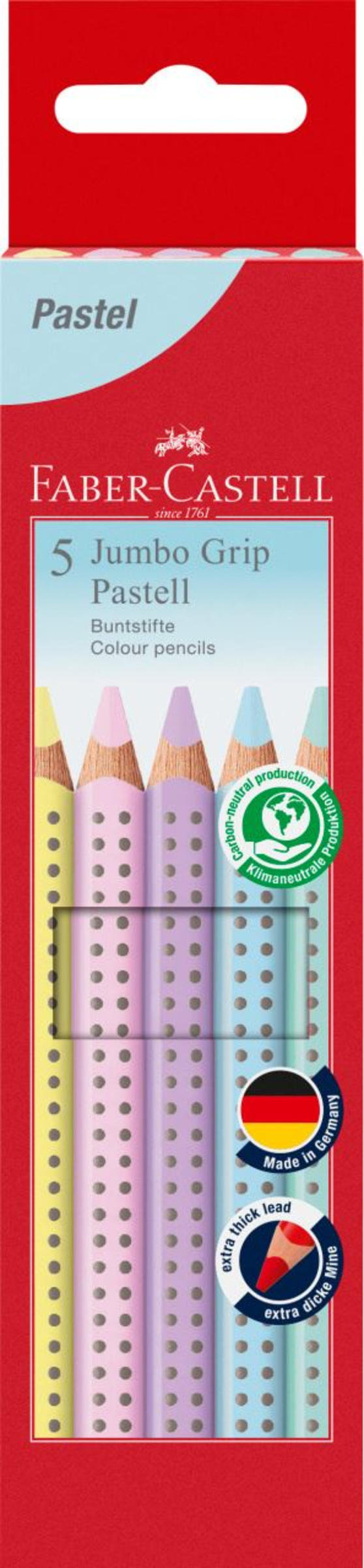 Faber-Castell Buntstift Jumbo Grip Pastell