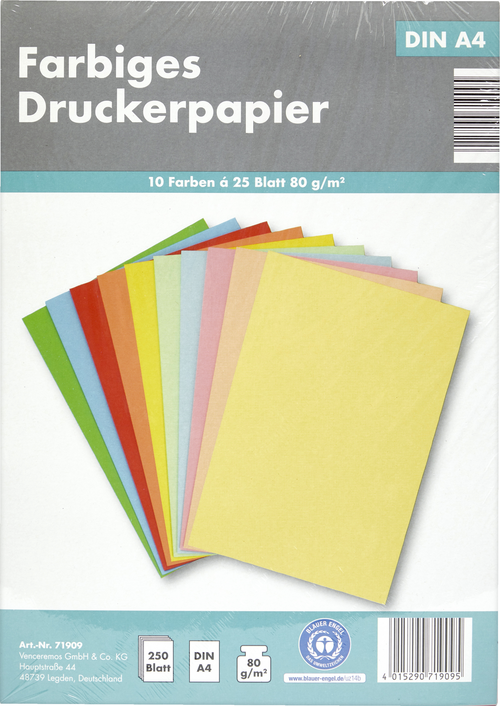 Venceremos Farbiges Druckerpapier