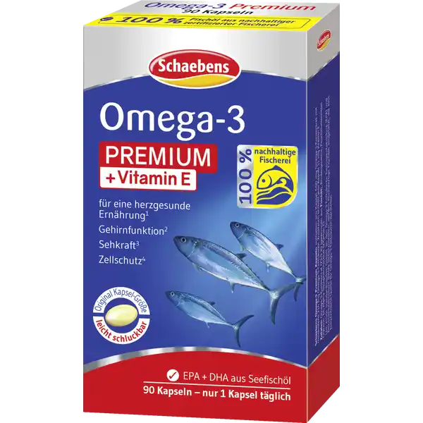 Omega-3 Premium +Vitamin E Kapseln