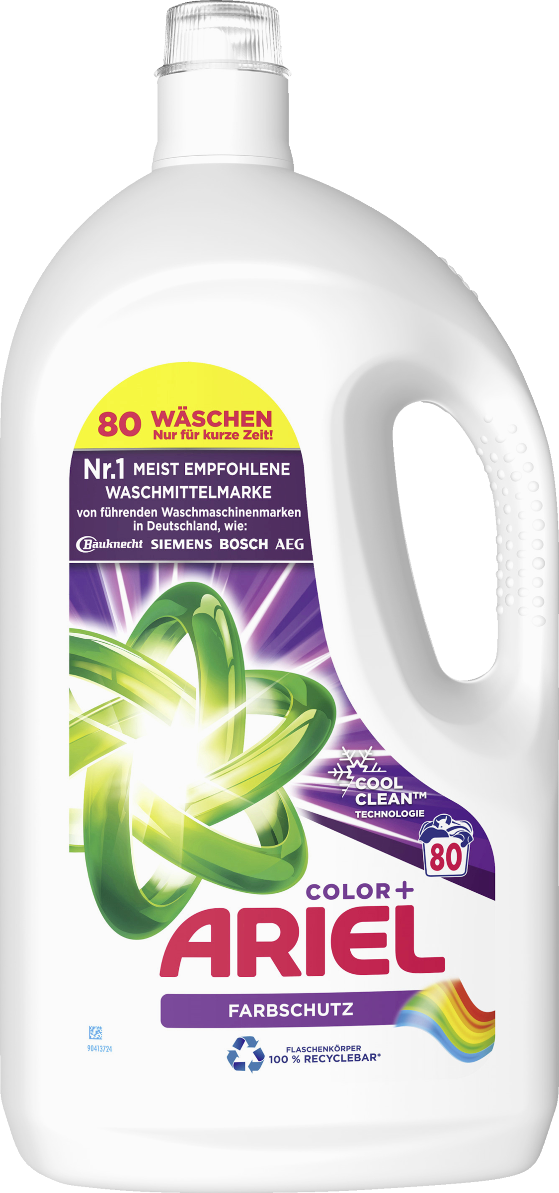 Ariel Color+ Colorwaschmittel Flüssig 80 WL online kaufen rossmann.de