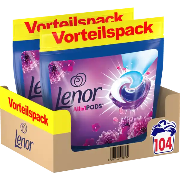 Colorwaschmittel All-in-1 Pods Amethyst Blütentraum104 WL