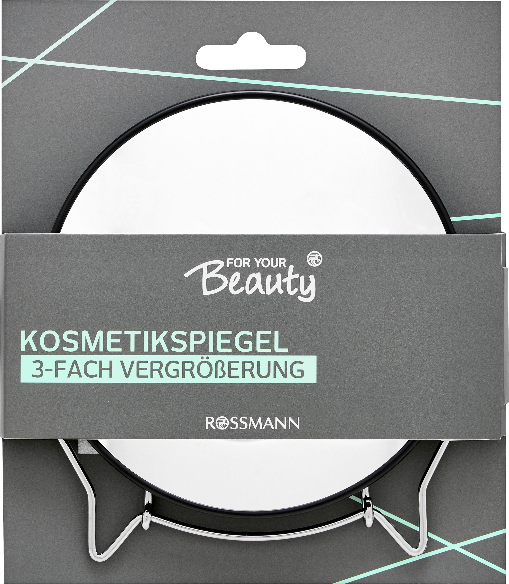 FOR YOUR Beauty Kosmetikspiegel mit 3-facher Vergrößerung