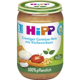 Cremiger Gemüse-Reis mit Kichererbsen