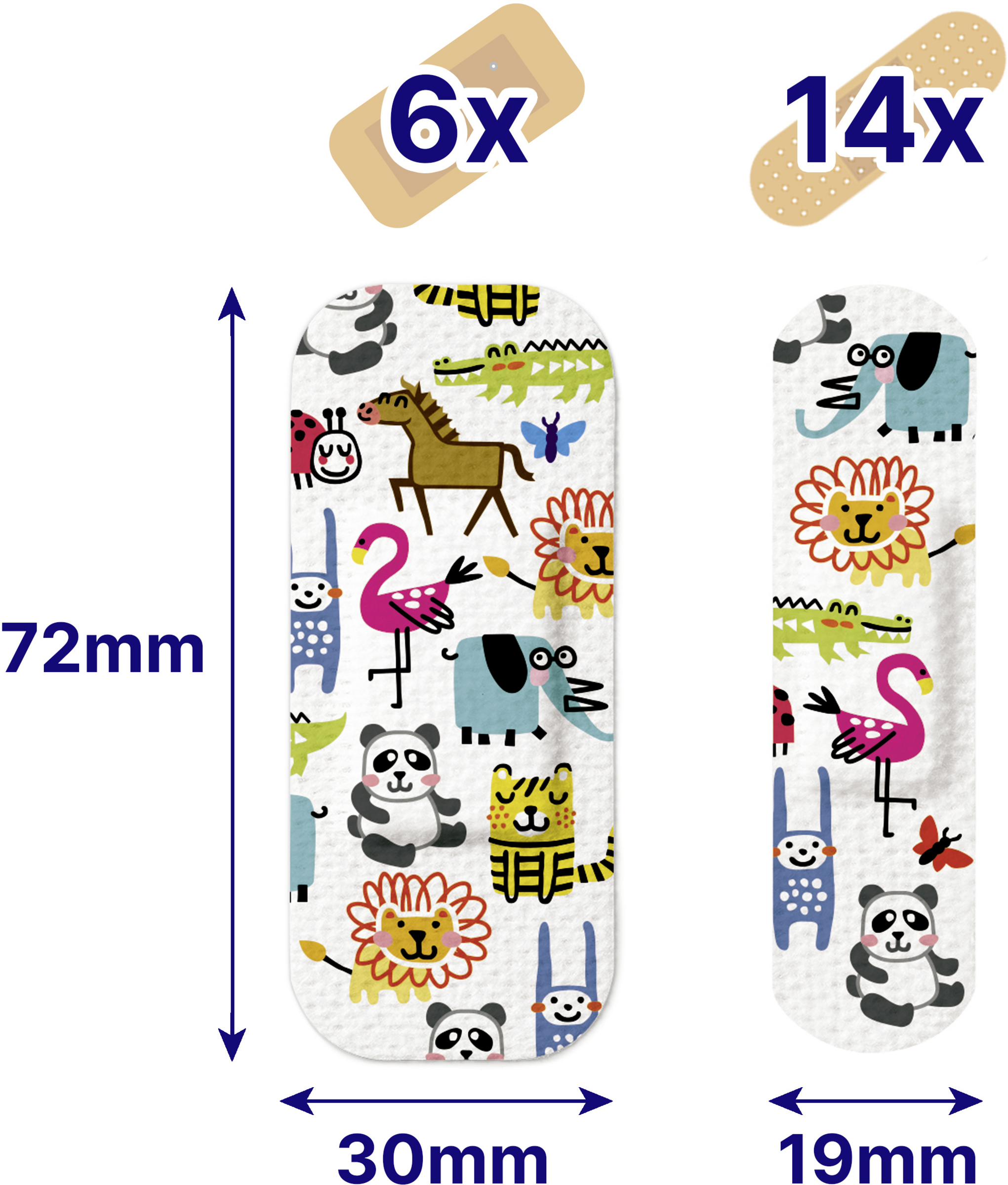 ضمادات Sensitive Kids 6