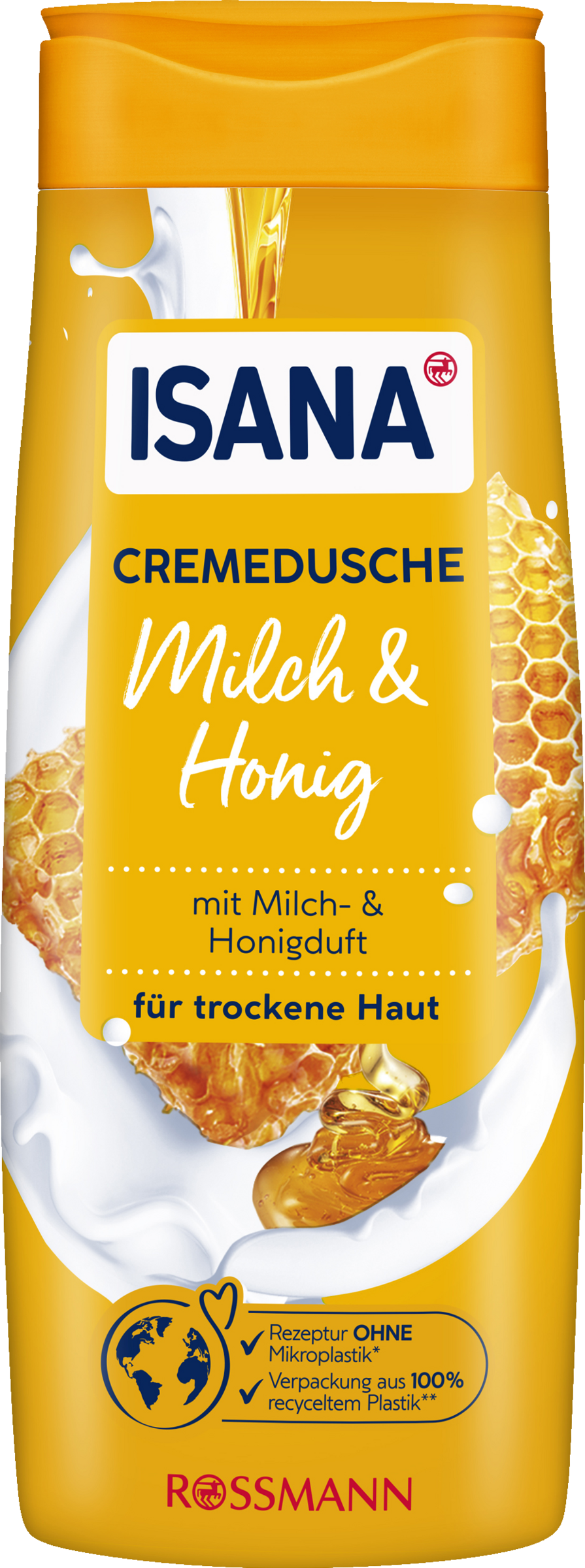 ISANA Cremedusche Milch & Honig