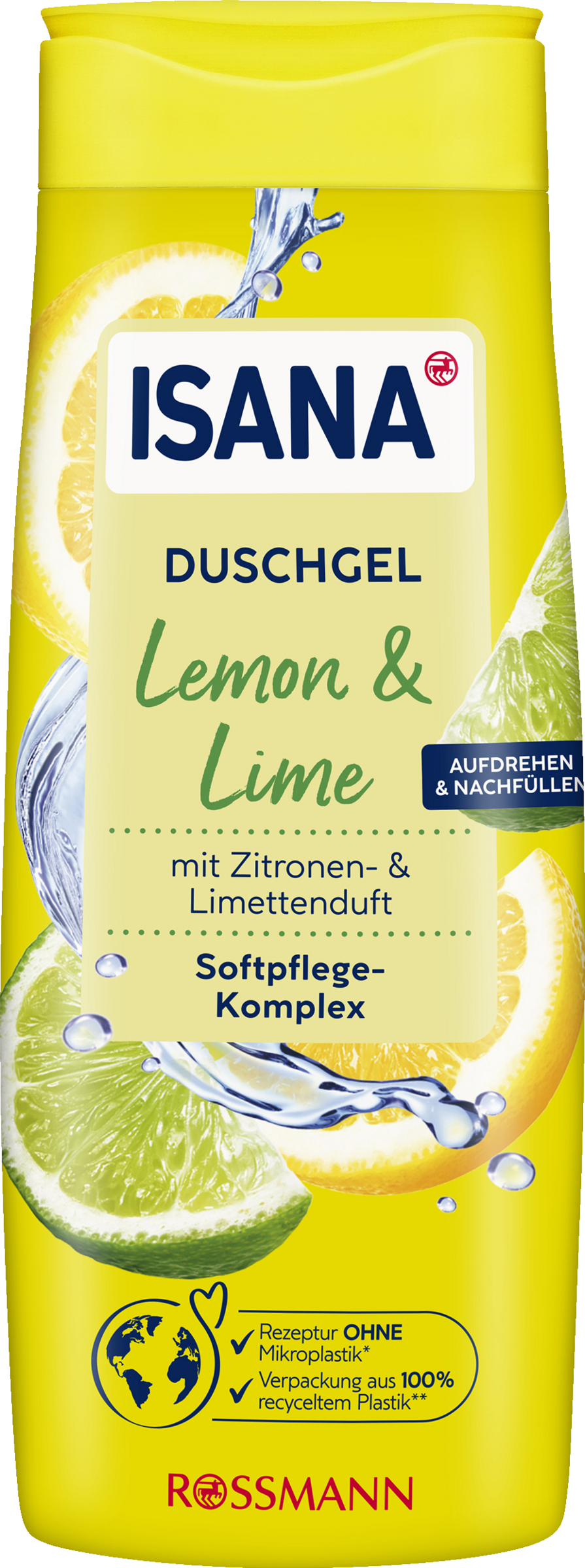 ISANA Duschgel Lemon & Lime