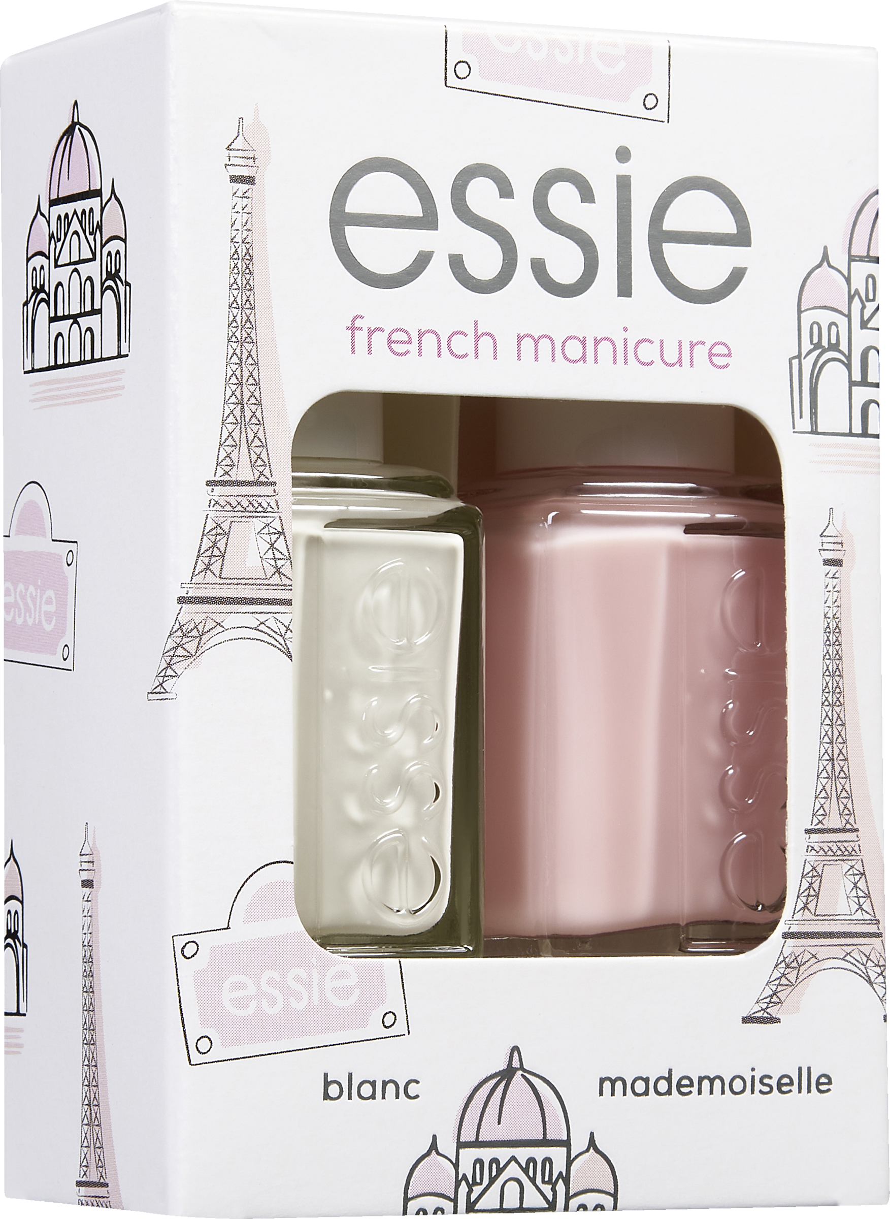 essie Nagellack Nailart Set french maniküre