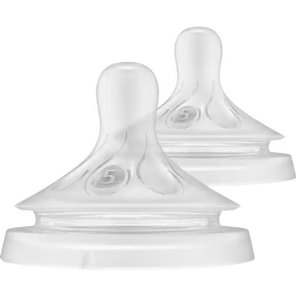 Philips AVENT Slow Flow Sauger - 2er Pack Für Sanftes Trinken