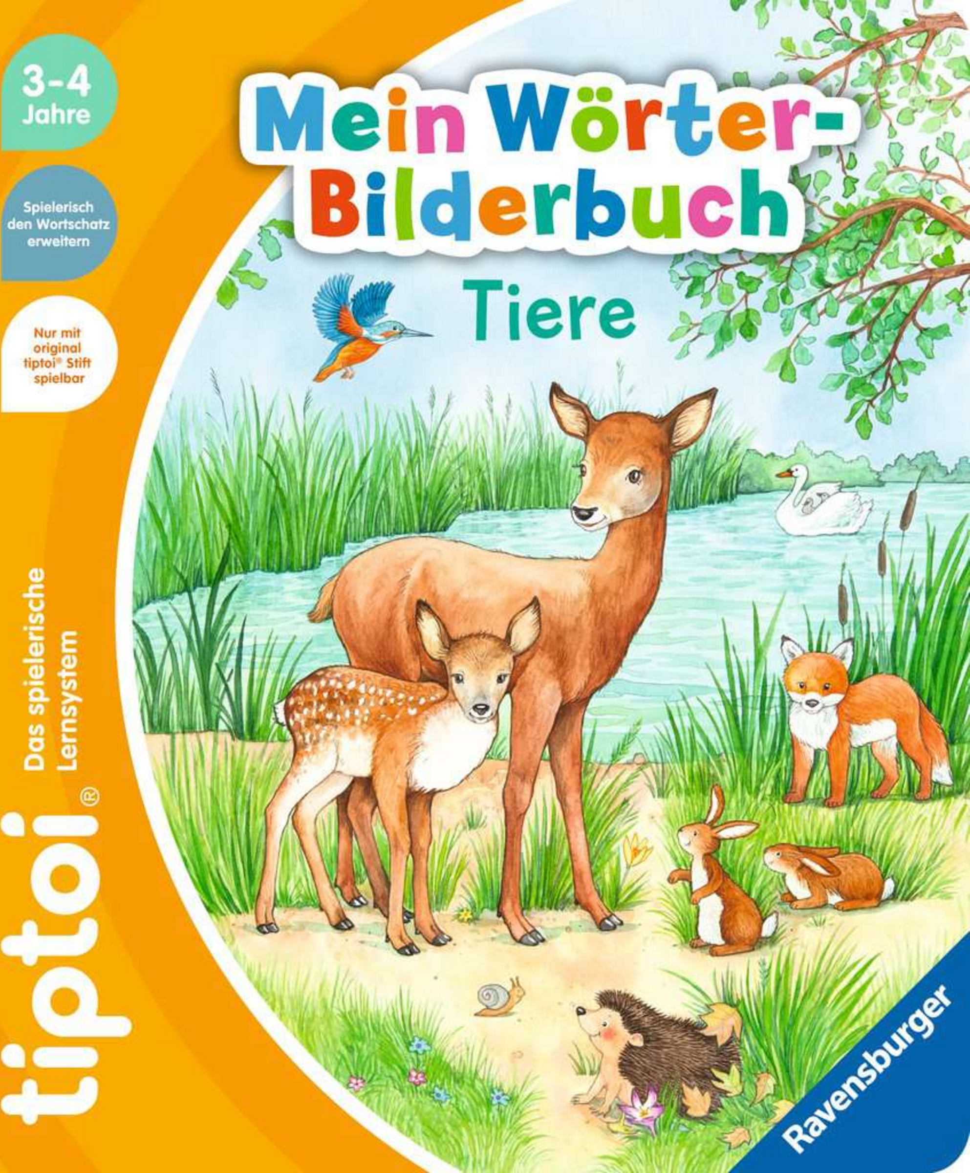Ravensburger Tiptoi Mein Wörter-Bilderbuch Tiere