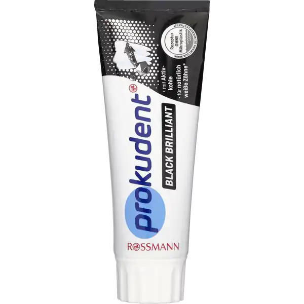Black Brilliant Zahncreme mit Flourid