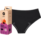 Nahtlose Periodenunterwäsche Hipster Gr. M schwarz