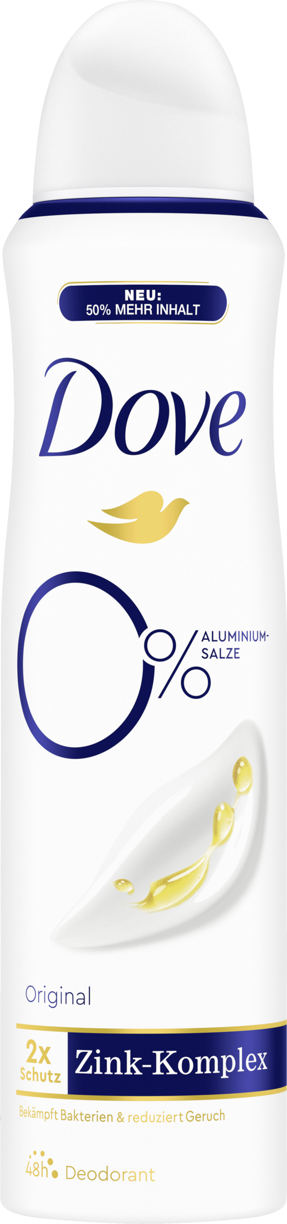 Dove Deospray mit ZinkKomplex Original online kaufen rossmann.de