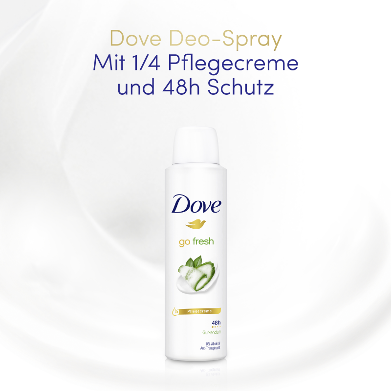 Dove AntiTranspirant Spray go fresh mit Gurkenduft online kaufen