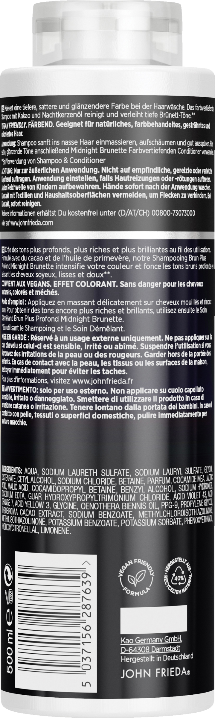 JOHN FRIEDA Midnight Farbvertiefendes Shampoo online kaufen