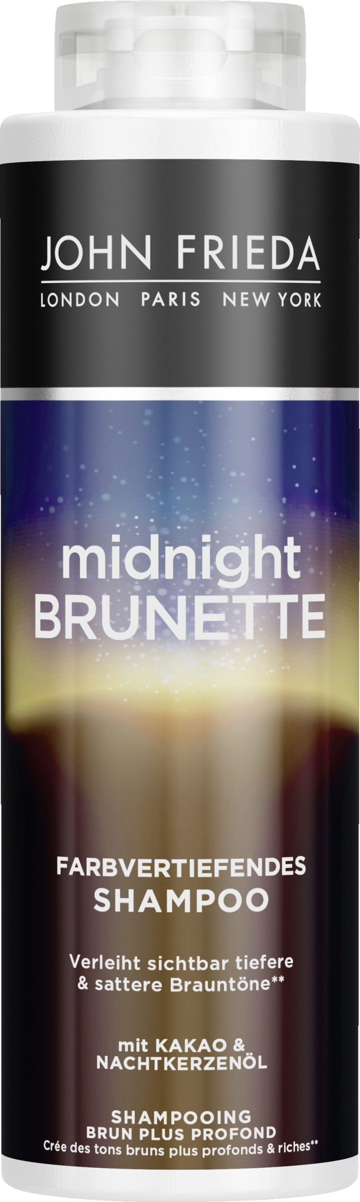 JOHN FRIEDA Midnight Brunette Farbvertiefendes Shampoo