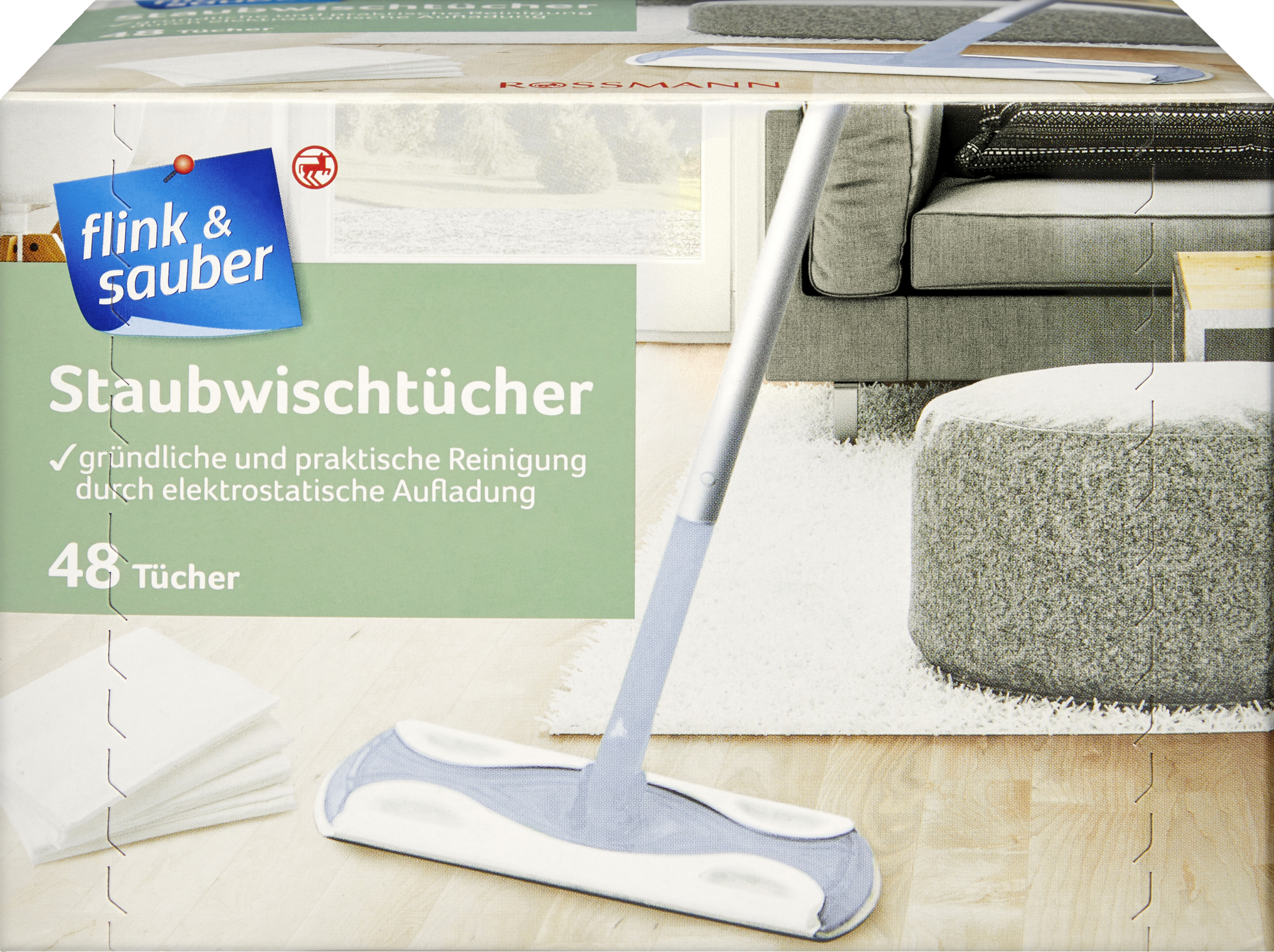 flink & sauber Staubwischtücher