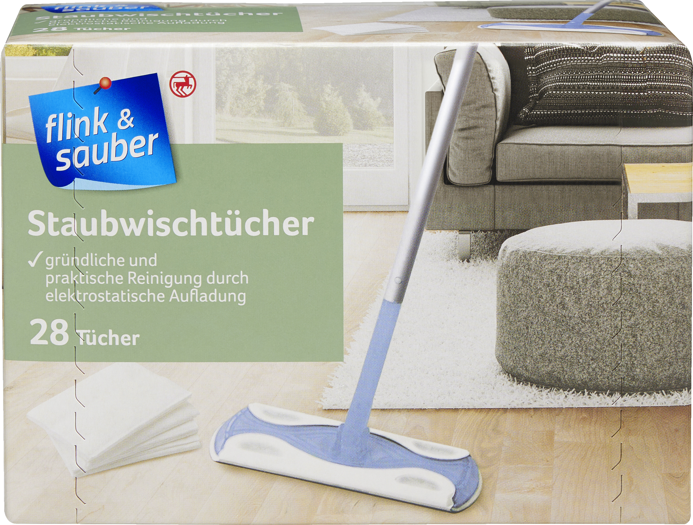 flink & sauber Staubwischtücher