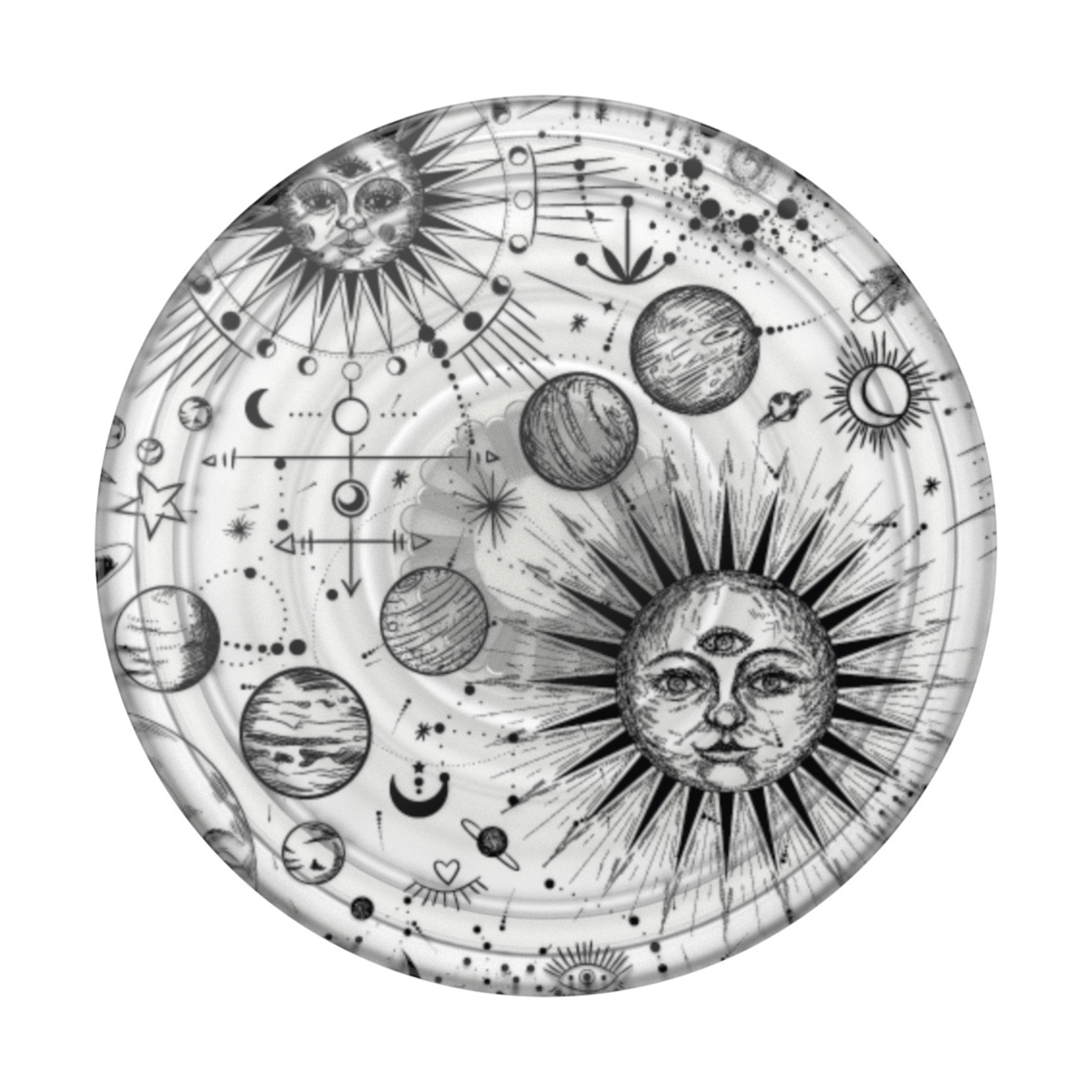 PopSockets PopGrip PlantCore - ausziehbare Handyhalterung  - Cosmic Sun