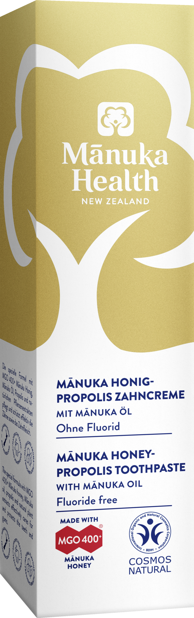 manuka health Honig-Propolis Zahncreme ohne Fluorid