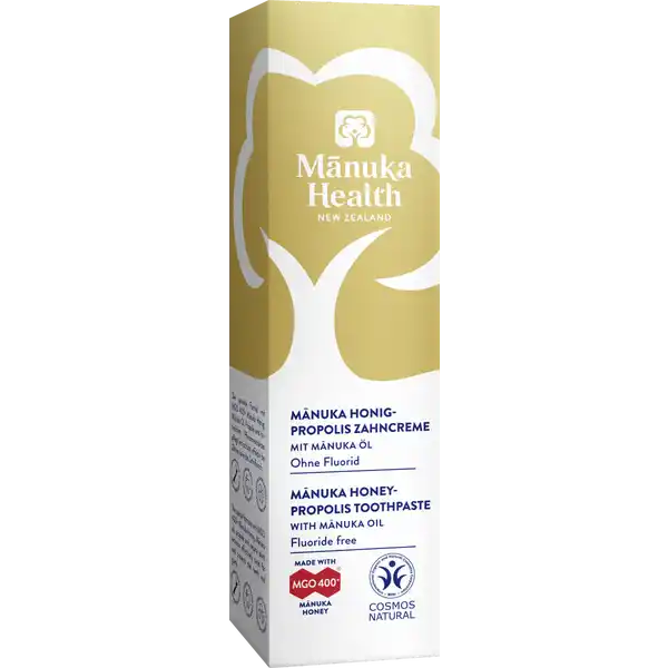 معجون أسنان بالعسل والبروبوليس بدون فلورايد