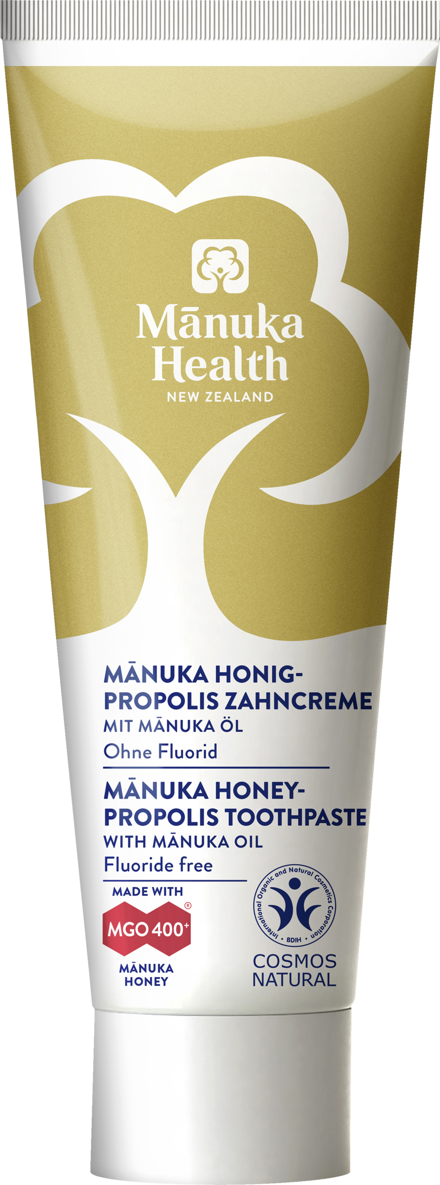 معجون أسنان بالعسل والبروبوليس بدون فلورايد 2