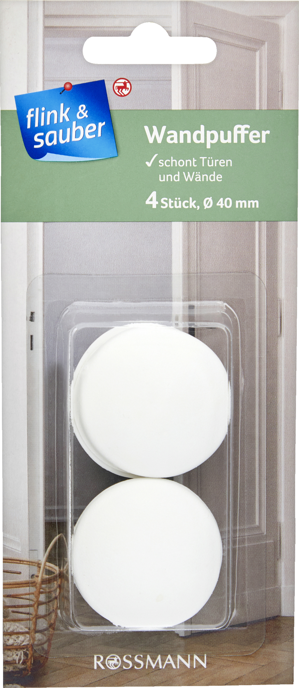 flink & sauber Wandpuffer