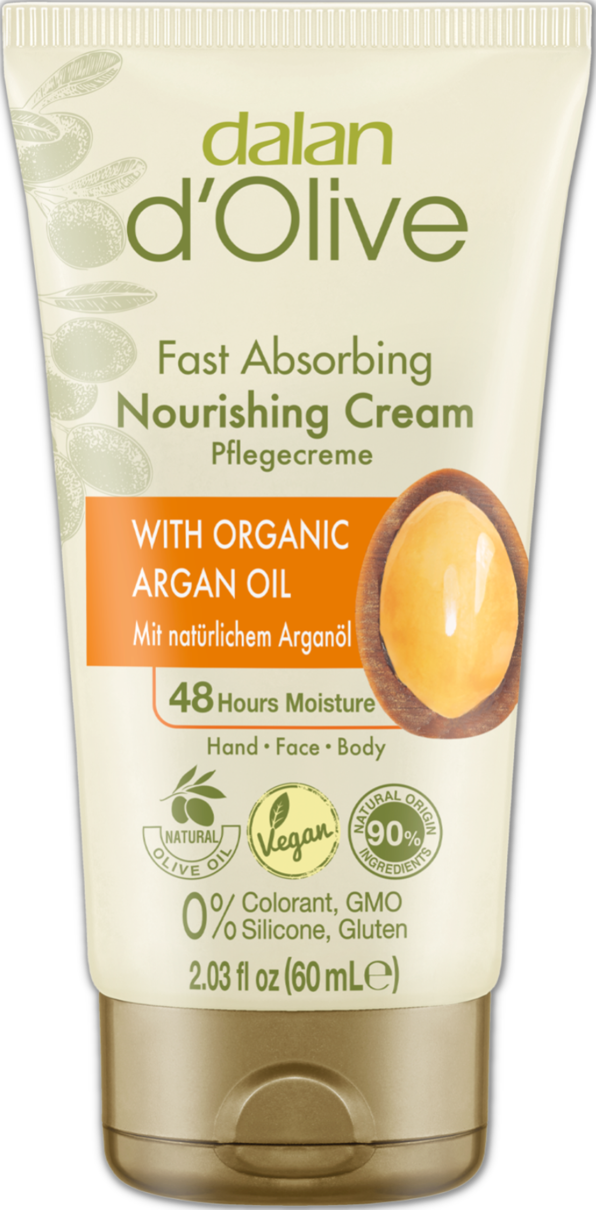 dalan d'Olive Arganöl Hand- & Bodycreme