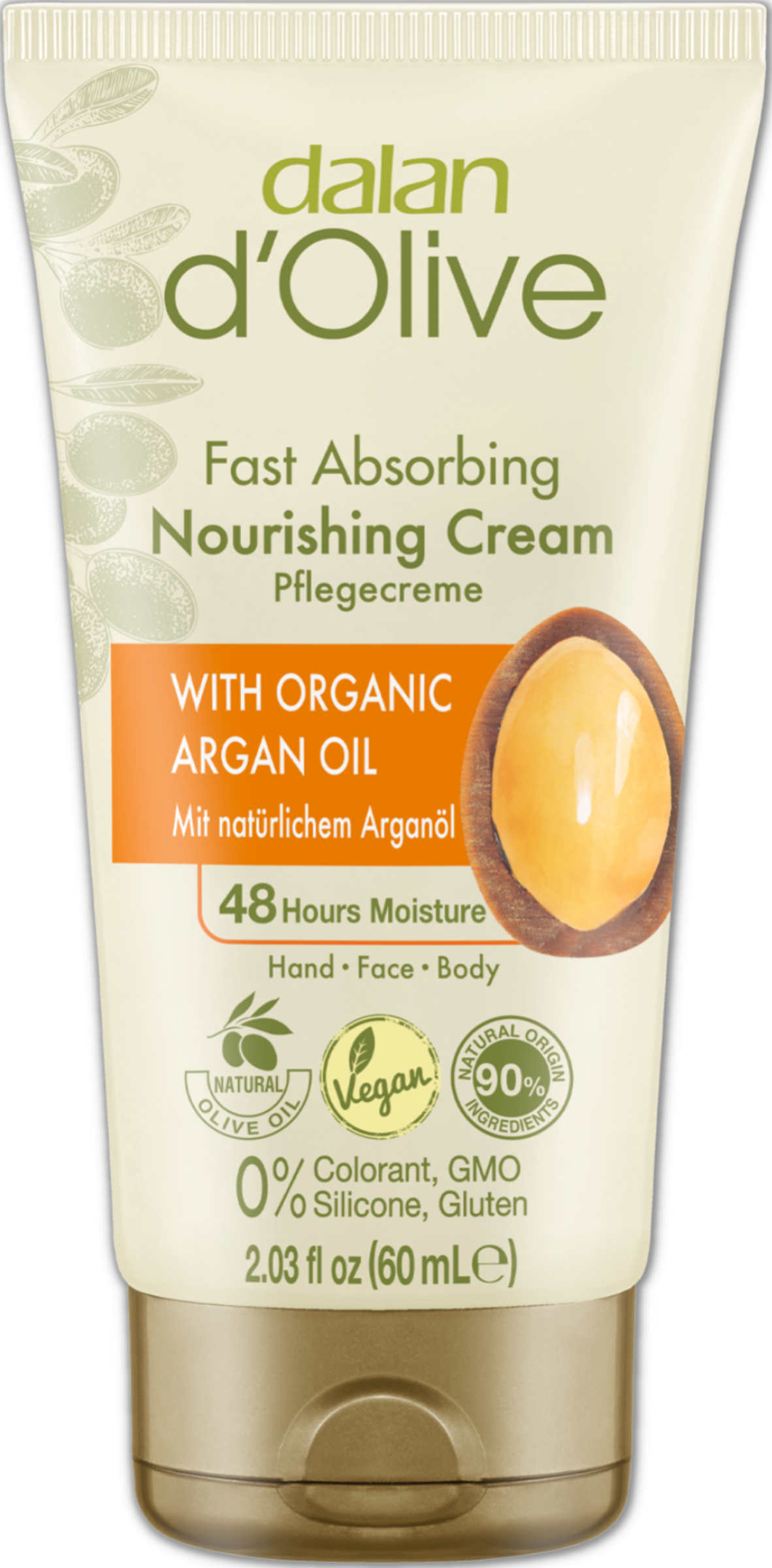 dalan d'Olive Arganöl Hand- & Bodycreme