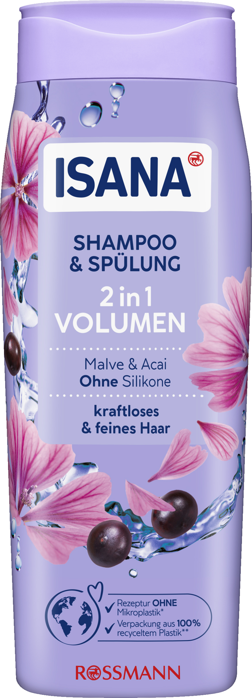 ISANA Shampoo & Spülung 2in1 Volumen