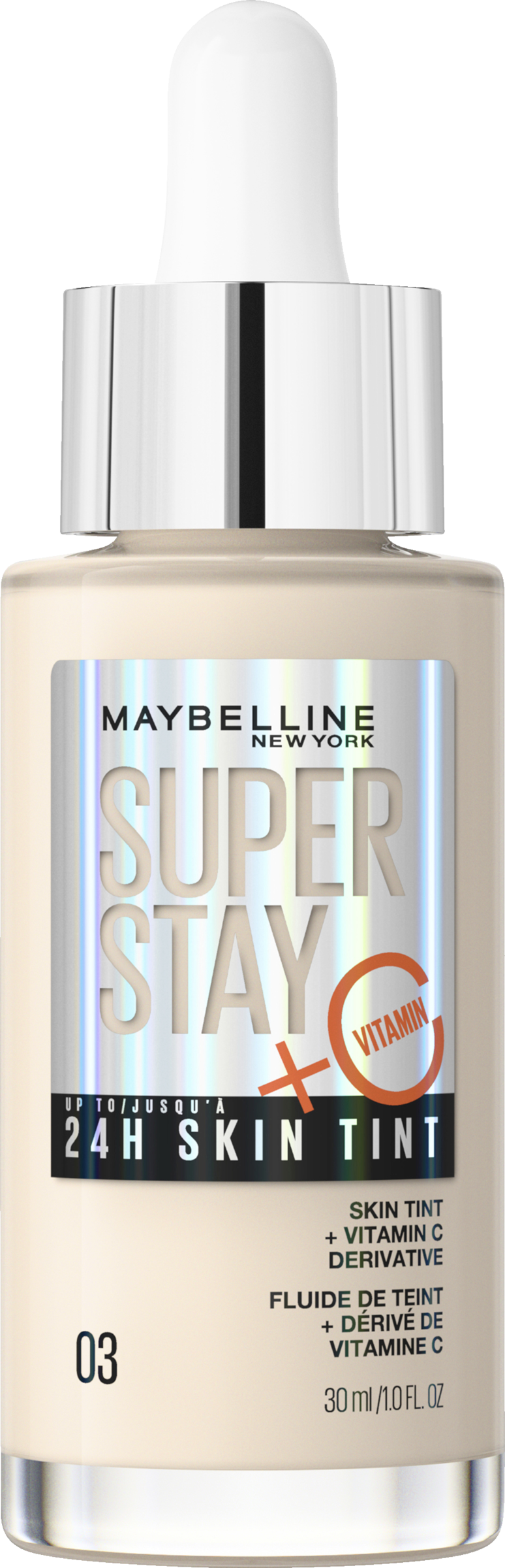 Maybelline New York Super Stay 24H Skin Tint True Ivory 03